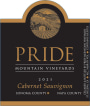 Pride Mountain Vineyards Cabernet Sauvignon (375ML half-bottle) 2021  Front Label