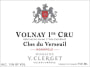 Domaine Yvon Clerget Volnay Mitans Premier Cru 2018  Front Label
