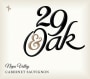 29 & Oak Napa Valley Cabernet Sauvignon 2014  Front Label