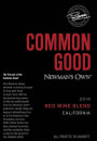 Newman's Own Wines Common Good Red Wine Blend 2014 Front Label