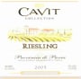 Cavit Provincia di Pavia Riesling 2005  Front Label