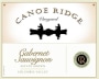 Canoe Ridge Cabernet Sauvignon 2009  Front Label