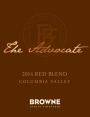 Browne Family Vineyards Red Blend 2014 Front Label