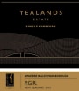 Yealands Single Vineyard P.G.R 2013 Front Label