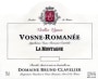 Domaine Bruno Clavelier Vosne-Romanee La Montagne Vieilles Vignes 2012  Front Label