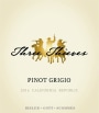 Three Thieves Pinot Grigio 2016  Front Label