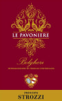 Strozzi Bolgheri Le Pavoniere 2012  Front Label
