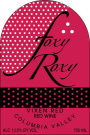 Foxy Roxy Wines Vixen Red 2007 Front Label