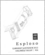 Andrew Will Winery Esploso Cabernet Sauvignon 2013 Front Label