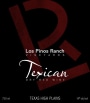 Los Pinos Ranch Vineyards Texican 2015  Front Label