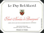 Sauvion Saint-Nicolas de Bourgueil Le Puy Bel Abord 2017 Front Label