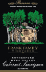 Frank Family Vineyards Reserve Cabernet Sauvignon Rutherford 2013 Front Label