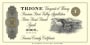 Trione Syrah 2008  Front Label