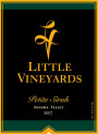 Little Vineyards Family Winery Petite Sirah 2007  Front Label
