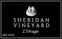 Sheridan Vineyard L'Orage 2009  Front Label