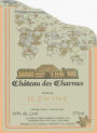 Chateau des Charmes Vidal Icewine 2015 Front Label