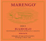 M. Marengo Barolo Brunate 2021 Front Label