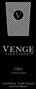 Venge Vineyards Oso Vineyard Petite Sirah 2017  Front Label