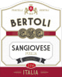 Bertoli Sangiovese 2016 Front Label