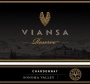 Viansa Winery Reserve Chardonnay 2015  Front Label