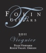 Folin Cellars Viognier 2011 Front Label