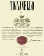 Marchesi Antinori Tignanello (3 Liter Bottle in Wood Box) 2023 Front Label