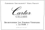 Carter Cellars Cabernet Sauvignon Beckstoffer Las Piedras Vineyard La Bam 2016  Front Label