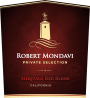 Robert Mondavi Heritage Red Blend 2016  Front Label