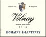 Domaine Glantenay Pierre & Fils Volnay 2014  Front Label