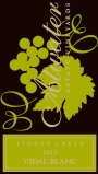 Atwater Estate Vineyards Vidal Blanc 2013 Front Label