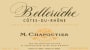 M. Chapoutier  Cotes du Rhone Belleruche Blanc 2003  Front Label
