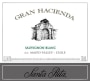 Santa Rita Gran Hacienda Sauvignon Blanc 2013 Front Label