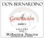 Don Bernardino 4 Generacion Barrica Amandi 2012 Front Label