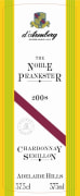 d'Arenberg The Noble Prankster 2008  Front Label