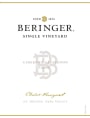 Beringer Single Vineyard Chabot Cabernet Sauvignon 2007 Front Label