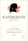 Goldschmidt Vineyard Katherine Crazy Creek Cabernet Sauvignon 2016  Front Label