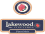 Lakewood Vineyards Pinot Noir 2011  Front Label