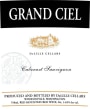 DeLille Grand Ciel Cabernet Sauvignon 2013  Front Label
