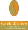 Satek Winery Corot Noir 2012 Front Label
