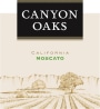 Canyon Oaks Moscato 2017  Front Label