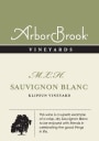 ArborBrook Vineyards Klipsun Vineyard M.L.H. Sauvignon Blanc 2014  Front Label