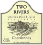 Two Rivers Winery and Chateau  Mesa County Deux Fleuves Vineyards Chardonnay 2016  Front Label