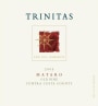 Trinitas Old Vine Mataro 2005  Front Label
