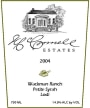 McConnell Estates Winery Wackman Ranch Petite Sirah 2004  Front Label