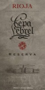 Cepa Lebrel Rioja Reserva Red 2013  Front Label