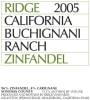 Ridge Buchignani Ranch Zinfandel 2005 Front Label