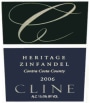 Cline Heritage Zinfandel 2006  Front Label