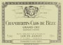 Louis Jadot Chambertin Clos de Beze Grand Cru Rouge 2007 Front Label