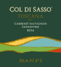 Banfi Toscana Col Di Sasso 2016  Front Label