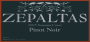 Zepaltas Sonoma Coast Pinot Noir 2005  Front Label